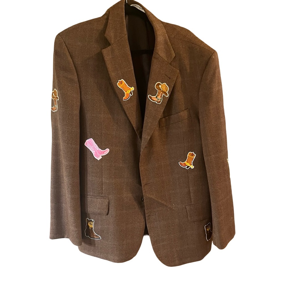 Vintage Yves Saint Laurent Pour Homme Blazer-Over… - image 1
